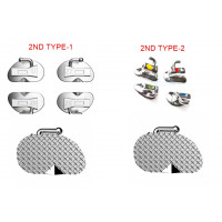 2ND Molar Tube 25x4 100 Pcs (Type-1 /Type-2)