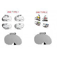 2ND Molar Tube 25x4 100 Pcs (Type-1 /Type-2)