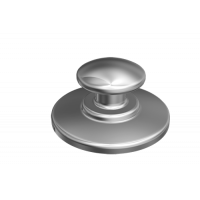 Lingual Button, Round Curved Base, Bondable，10pcs/pk