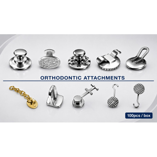 Orthodontic Attachment Kit Bondable Base 100pcs/Pkg