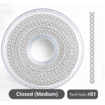 Power Chain Closed(Medium) 15ft Clear