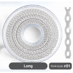Power Chain Long 15ft Clear