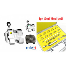 Mim Mesh Base Sandablasting Metal Brackets 100 Sets+İPR SETİ HEDİYE