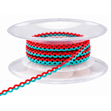 Power Chain Two Color Closed(Medium) 15Ft kırmızı&Turkuaz
