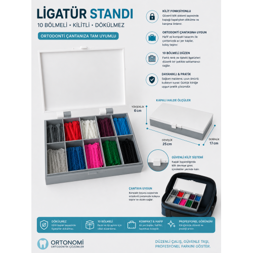 Ligatür Lastiği Standı