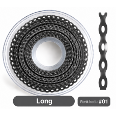 Power Chain Long 15ft SilverGrey