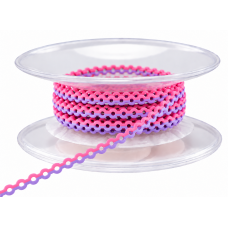 Power Chain Two Color Closed(Medium) 15Ft Pembe&Açıkmenekse