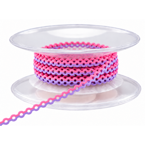 Power Chain Two Color Closed(Medium) 15Ft Pembe&Açıkmenekse