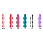 Ligature Tie Two-Color 320 O-Ring/pack