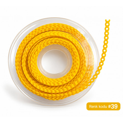Power Chain Closed(Medium) 15ft Yellow